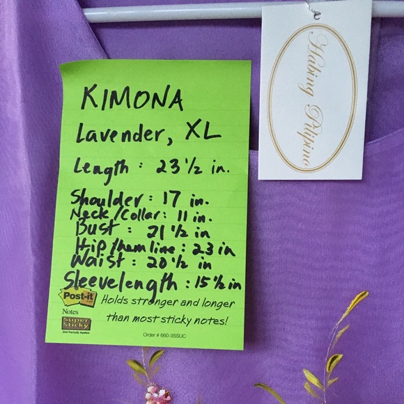 Filipiniana Kimona (traditional formal wear) - Picture 3 of 3